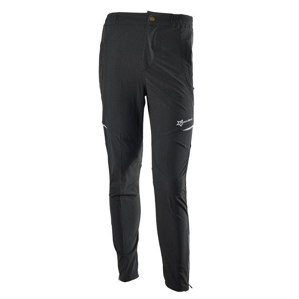 Multifunction Cycling Pants - Bicycle Sportswear with Reflective Stripes, Quick Dry, Adjustable Elastic Waist