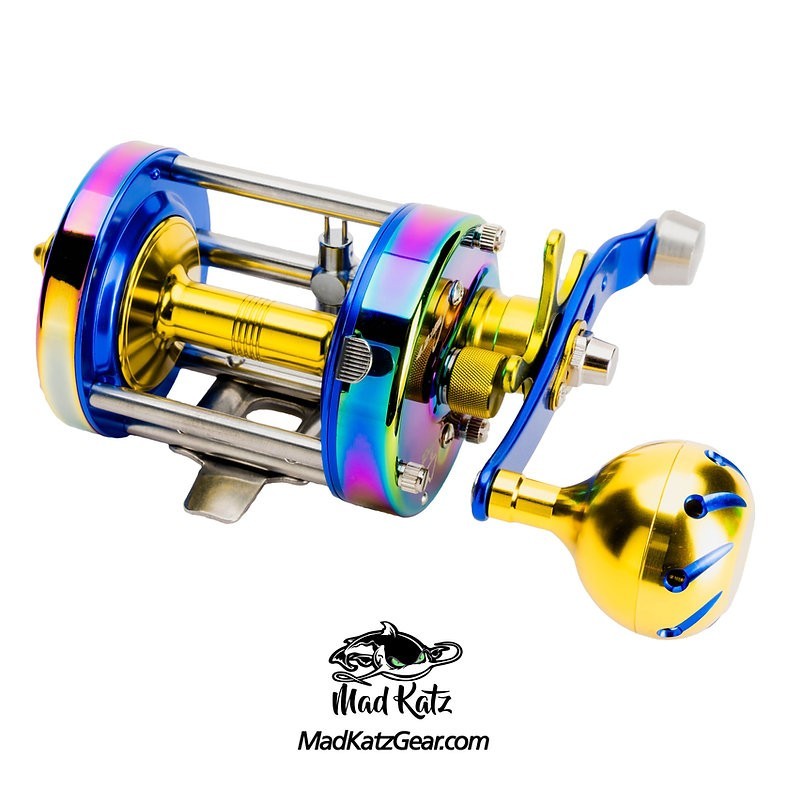 Fishing Reel Baitcasting 4.2:1 Gear Ratio Line Capacity 330 20lbs Drag