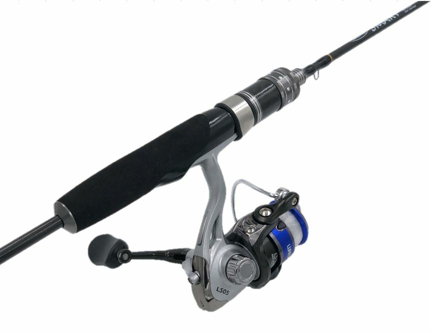 Ultralight Spinning Rod and Reel Combo for Trout & Crappie Fishing