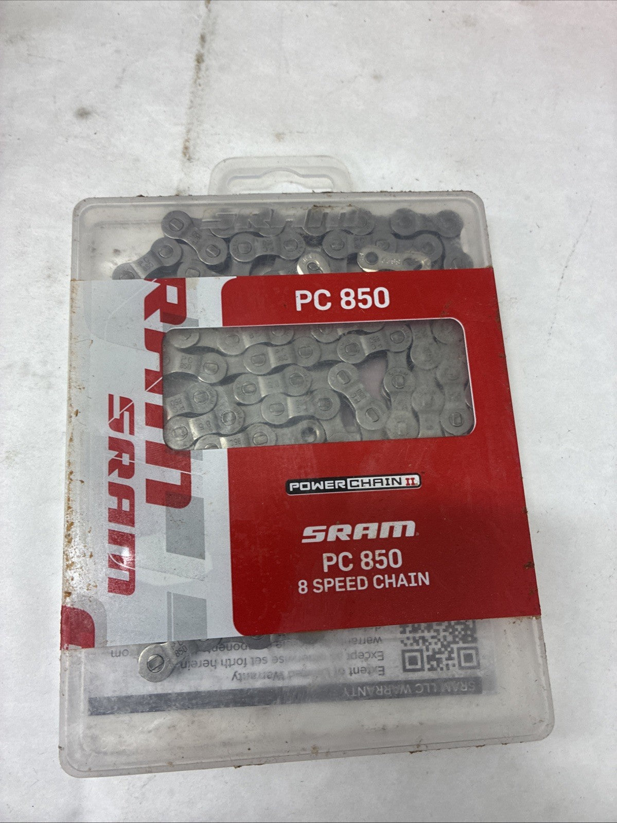 8-Speed Bicycle Chain 114 Links with Power Link for SRAM PC-850