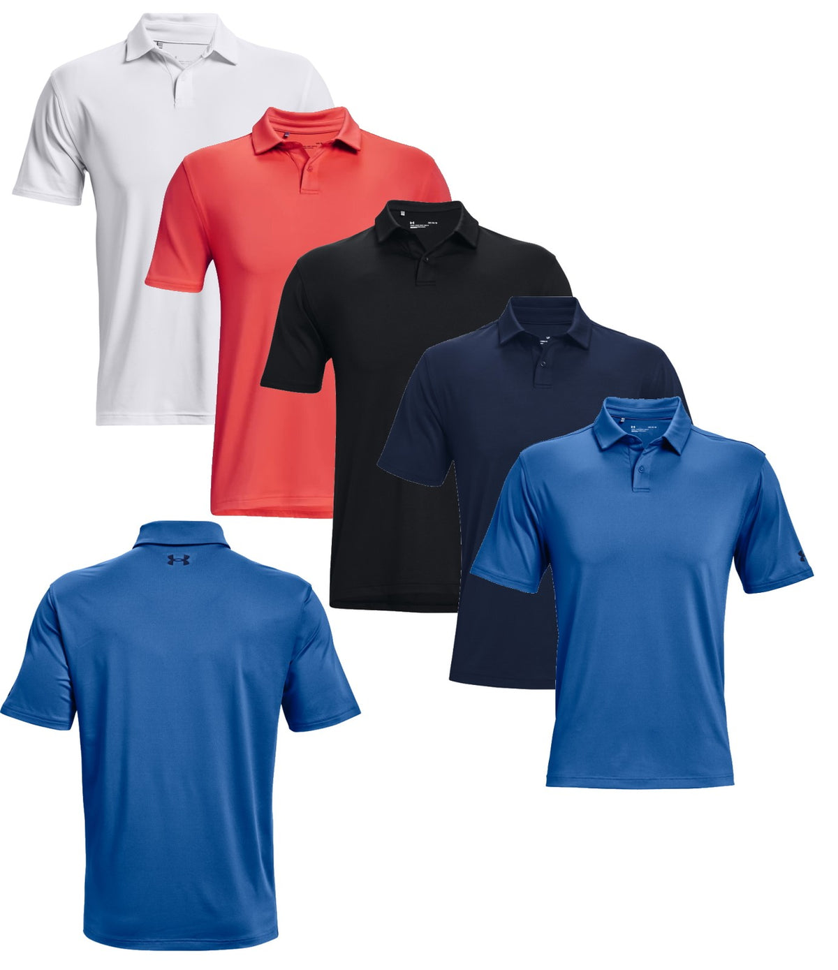 Men's Golf Polo Shirt - Anti-Pick, Moisture-Wicking, Anti-Odor, Textured Finish