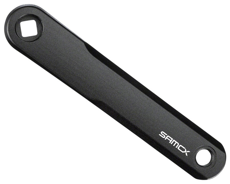 Ebike Crank Arm Set 155mm JIS Square Taper Black - Bicycle Replacement Parts