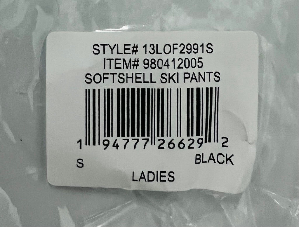 Women’s Softshell Snow Pants Waterproof Windproof Ski & Snowboarding Trousers