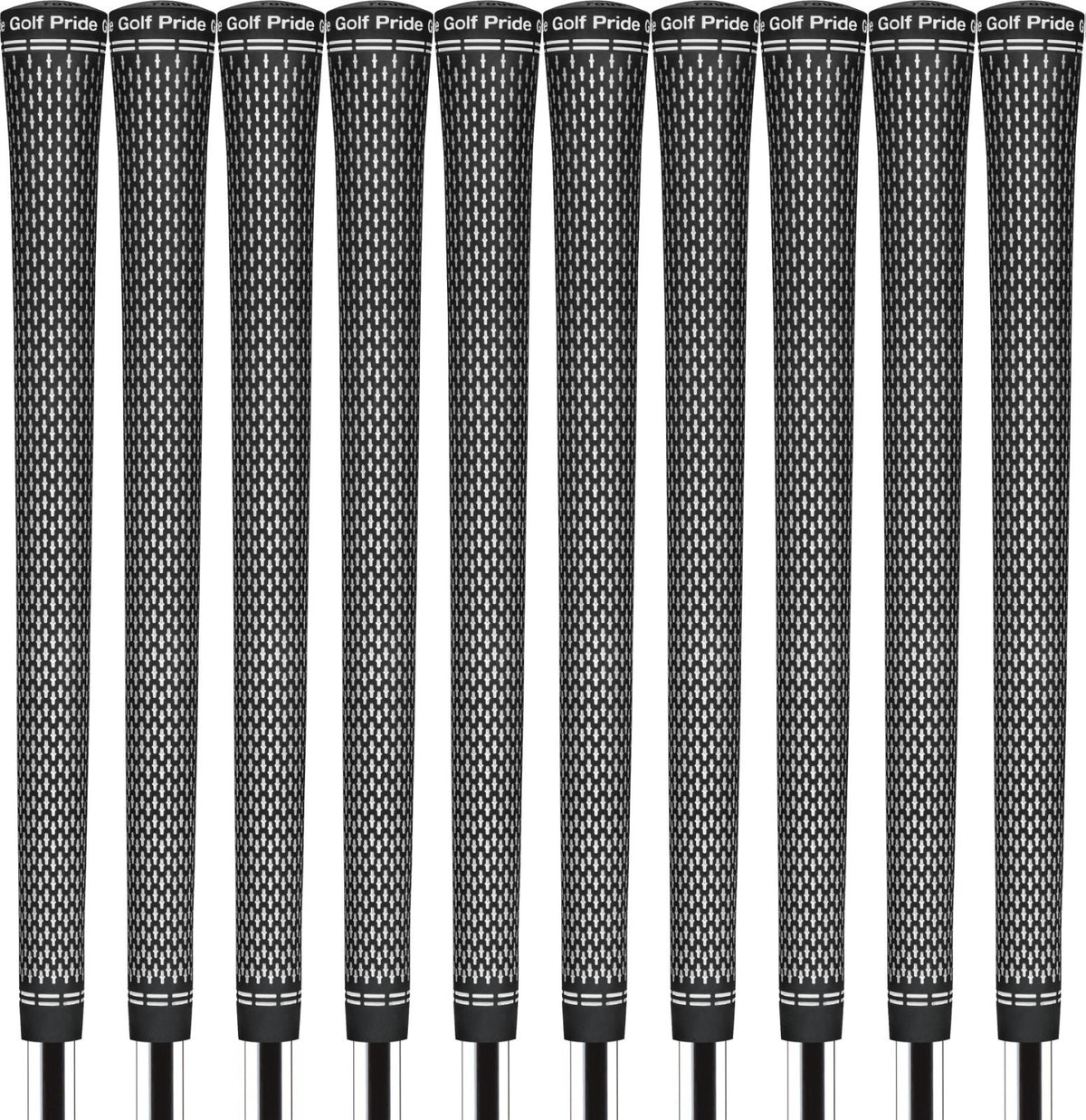 Golf Pride Tour Velvet 360 Midsize Golf Club Grips - Set of 10 White