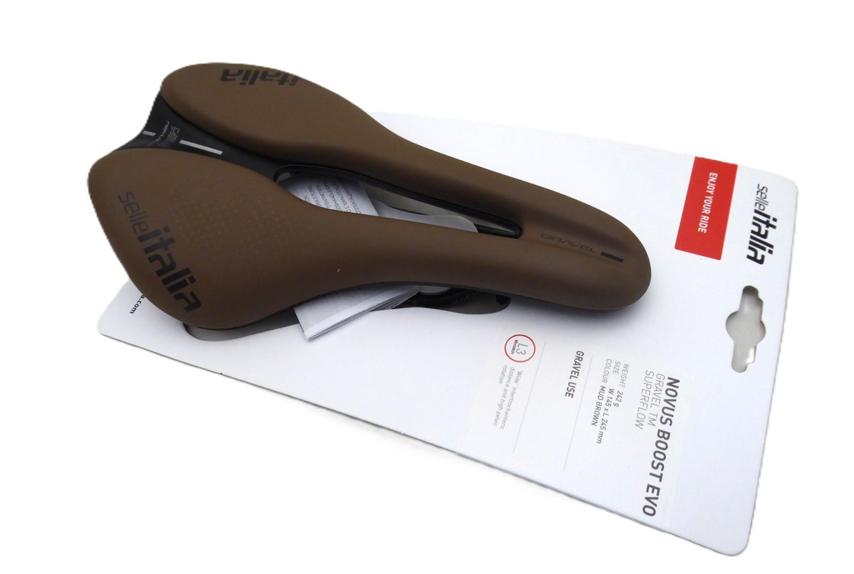 Selle Italia Novus Boost Evo Gravel Bike Saddle Superflow Cutout L3
