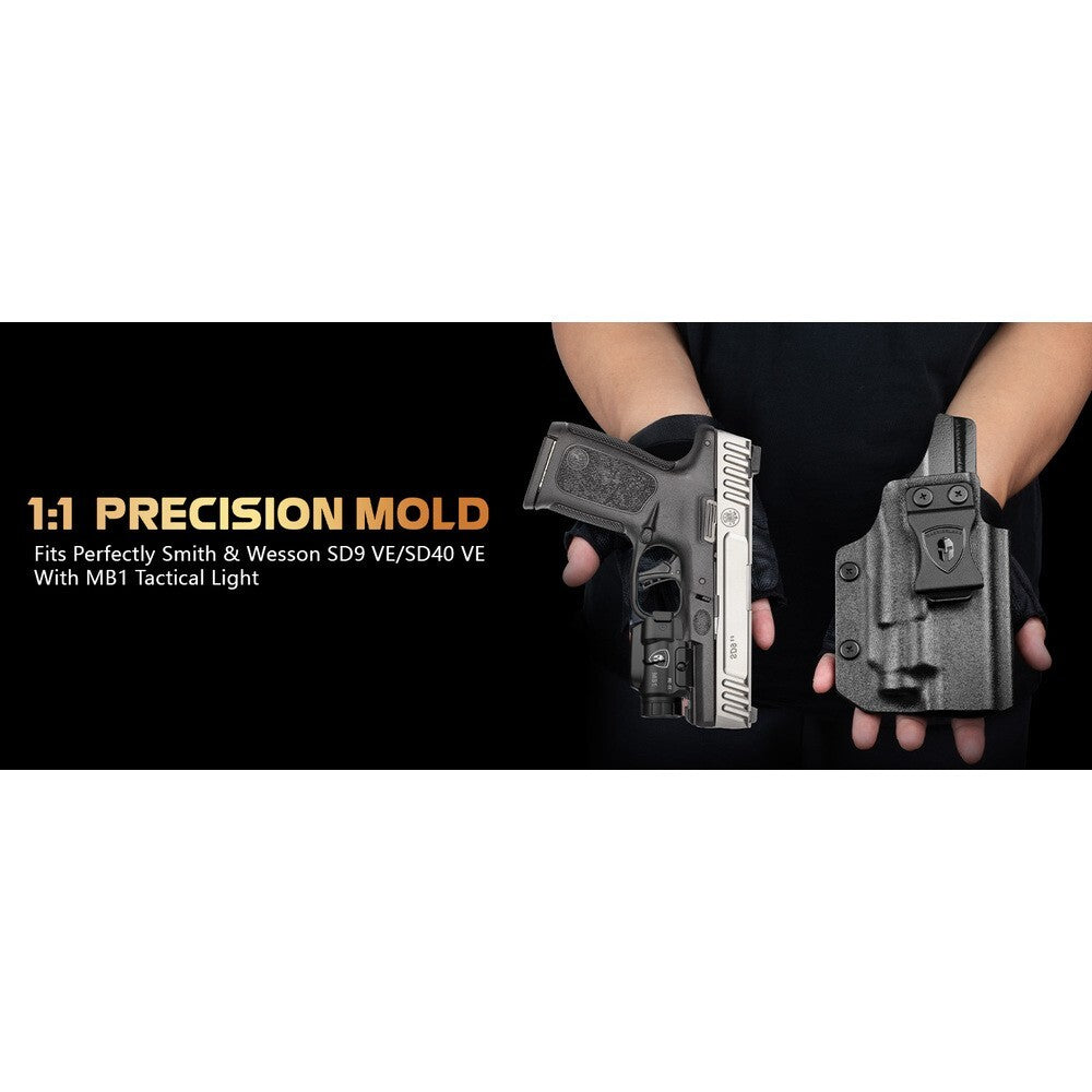 Universal and Laser Combo with Holster Fits SD9VE - Tactical Pistol Accessory