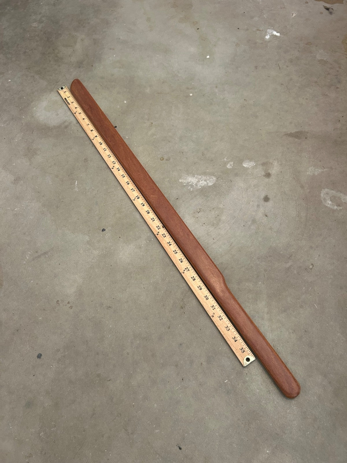 Unbreakable 40-Inch Wooden Practice Sword - Handmade Combat Bokken