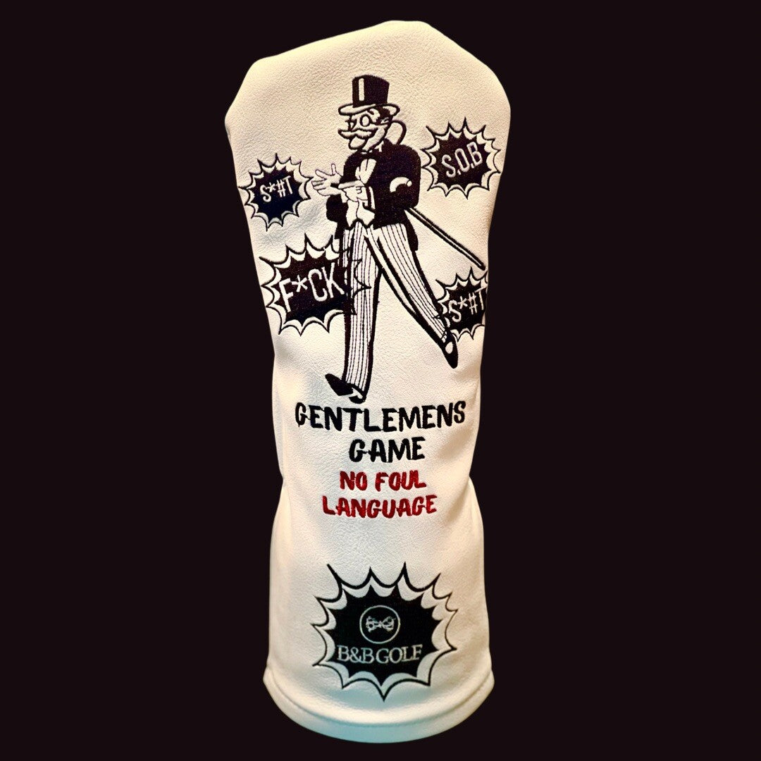 Golf Driver Headcover - Stylish Custom Embroidery for Golf Clubs