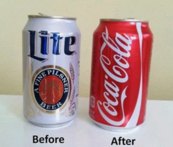 6-Pack Silicone Can Sleeves for 12oz Beer & Coke Cans - Discreet Drink Covers
