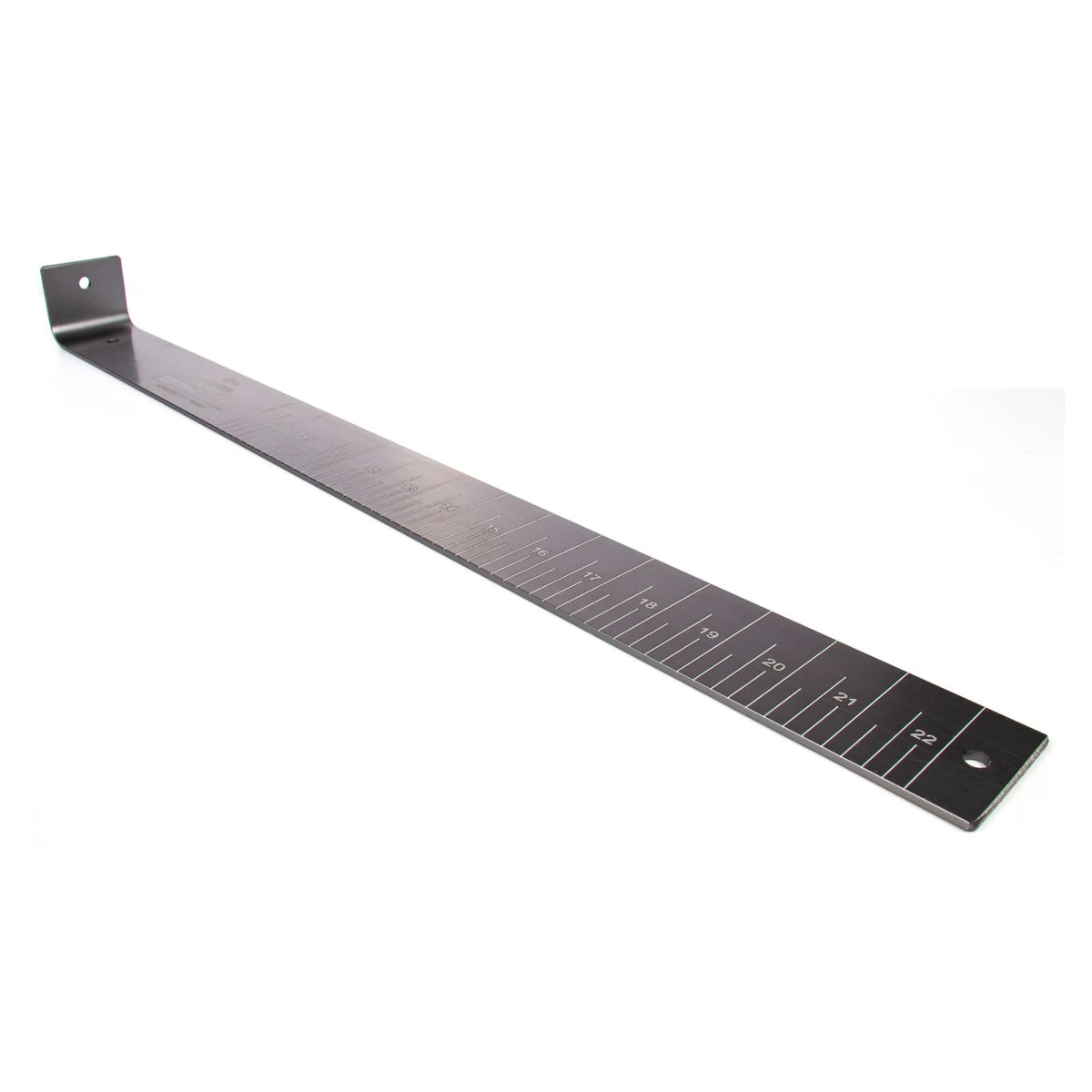 Aluminum Fish Measuring Board with Ruler & Lip Grip for Ice Fishing