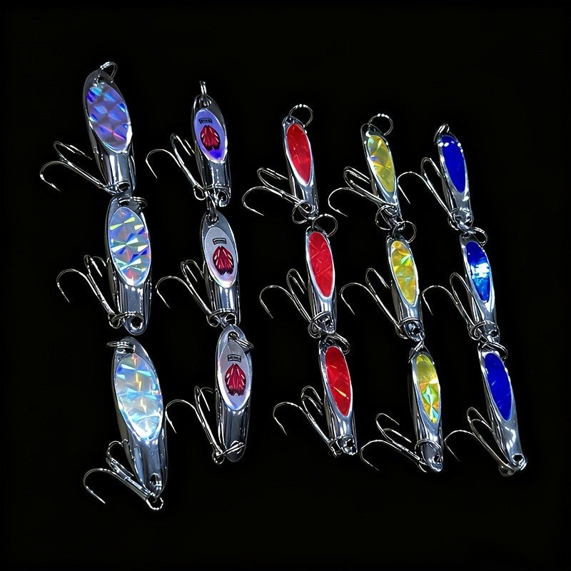 30pcs Metal Fishing Jig Lures for Saltwater & Freshwater Casting Tackle