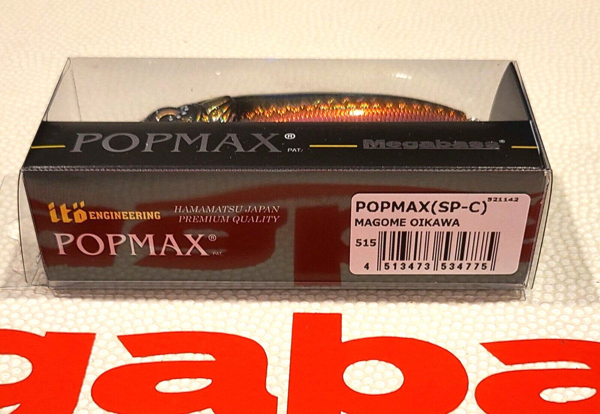 Fishing Lure Megabass POPMAX Magnome Oikawa SP-C Respect Color #72 - Free Shipping
