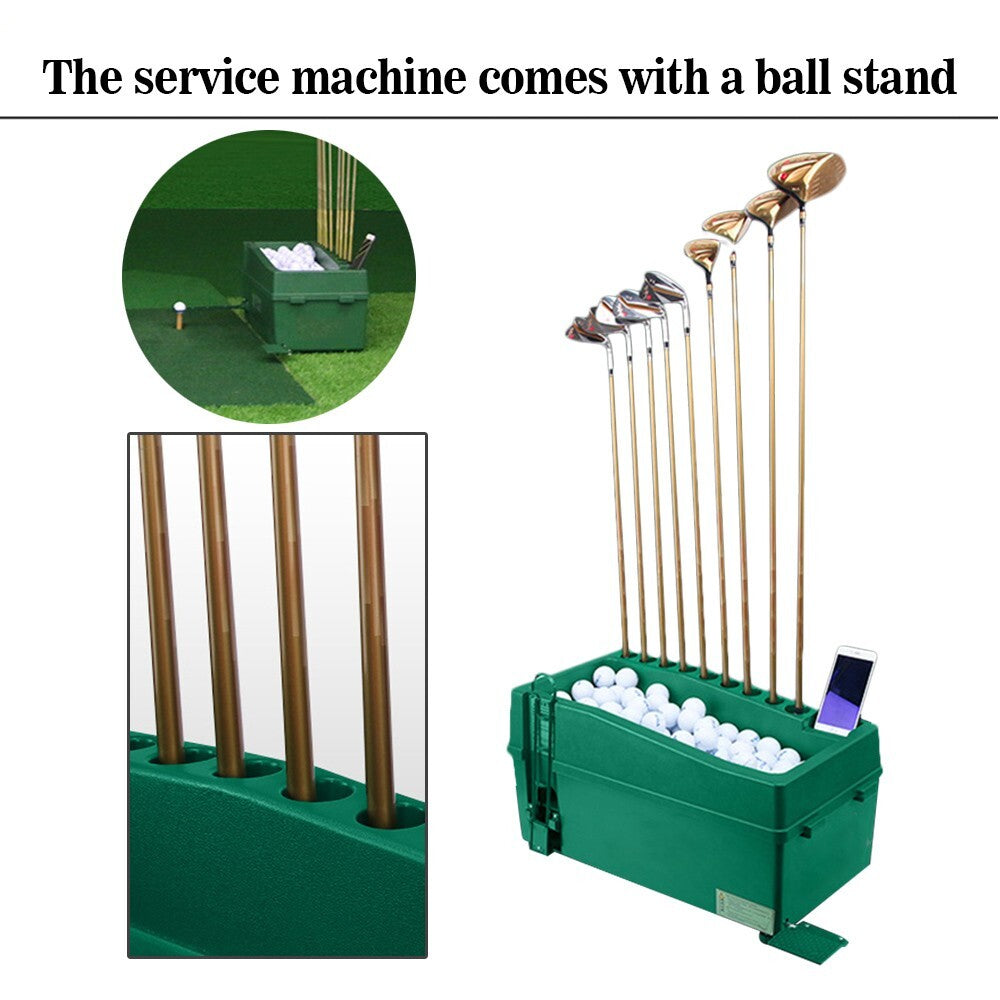 Golf Ball Dispenser Automatic Golf Training Machine No Power Green
