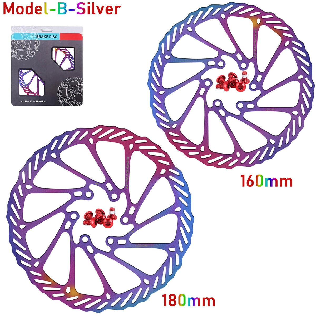 Bike Disc Brake Rotor 160mm 180mm 203mm for Road MTB Cycling