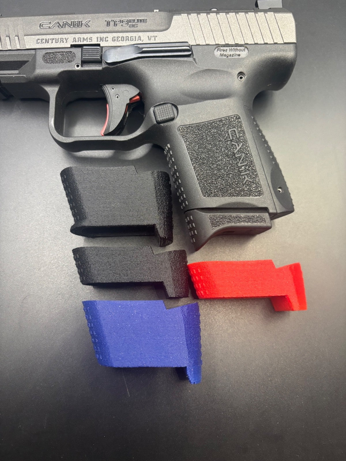 Gun Magazine Sleeve for Canik TP9 Elite SC - Fits Mecgar & Factory Magazines