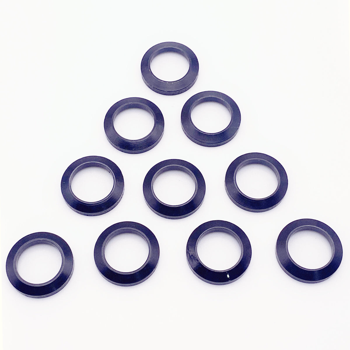 Steel Crush Washers 1/2x28 TPI Pack of 10 for 223 and 5.56