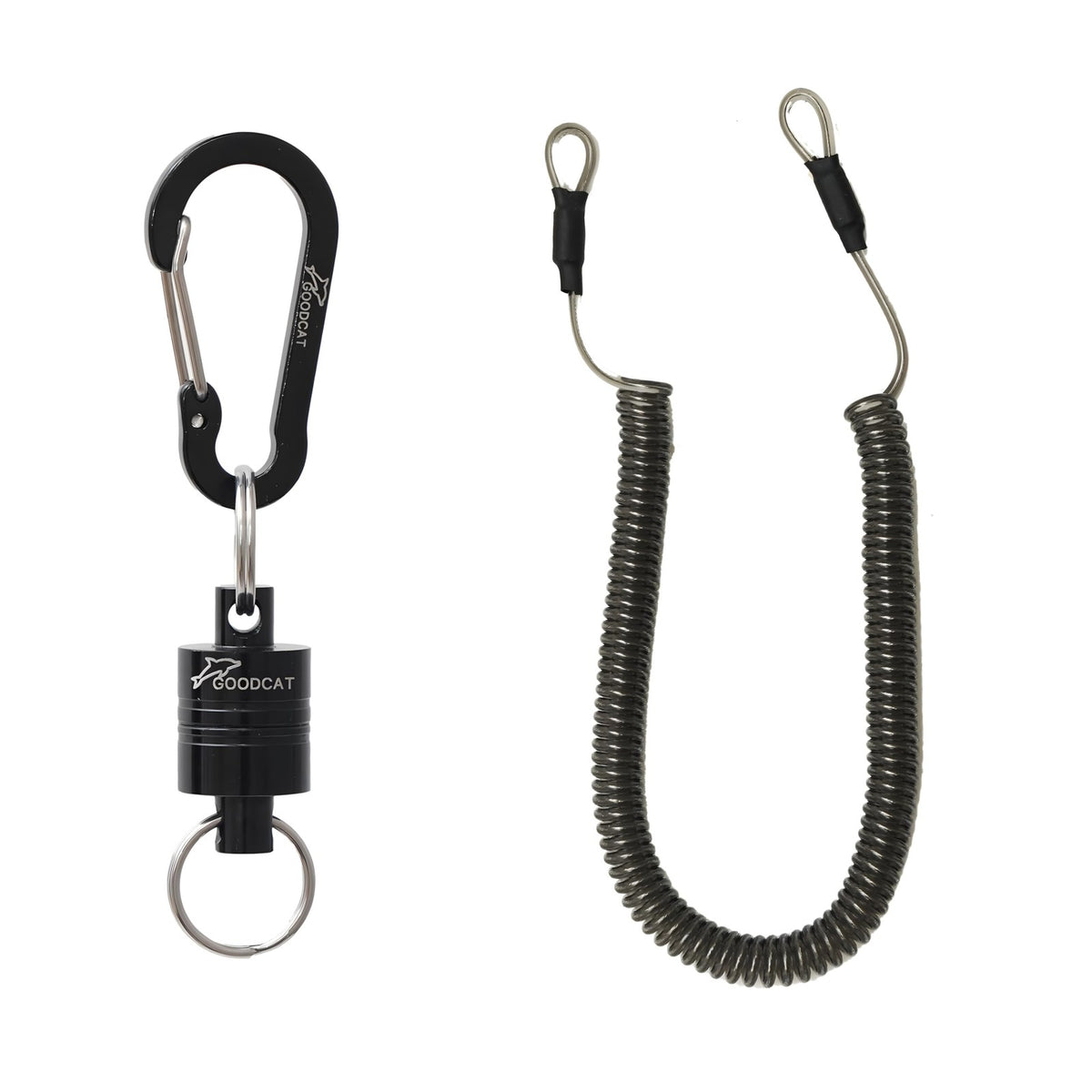 Fly Fishing Landing Net with Rubber Mesh & Magnetic Release - Bass & Trout