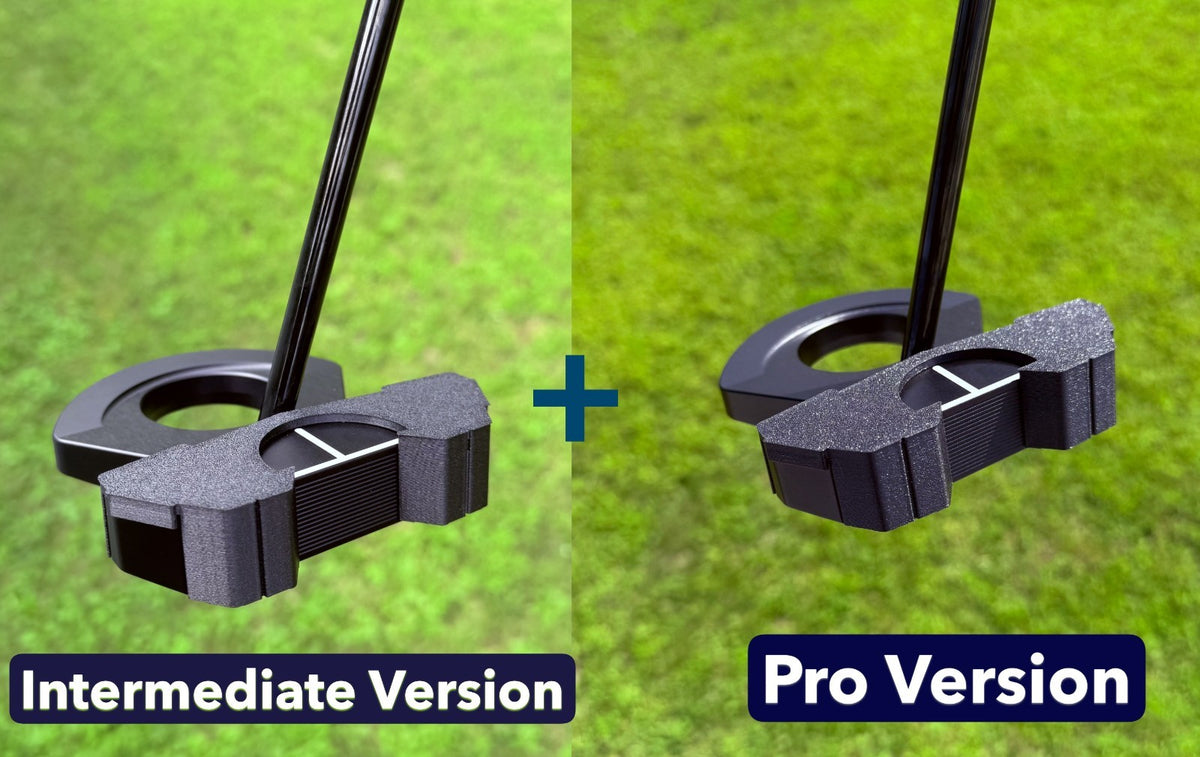 Golf Putting Training Aid for Center-Face Accuracy - Intermediate & Pro Levels