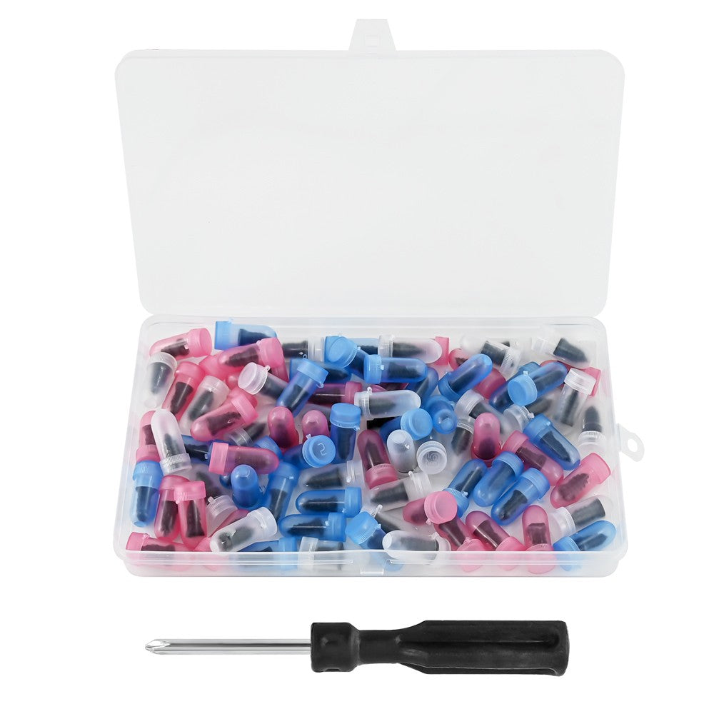85-Piece Tire Repair Kit with Rubber Nails for Cars Trucks SUVs Vans