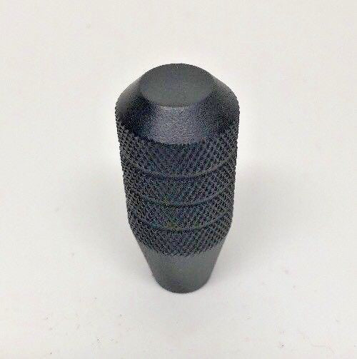 Remington 700 Bolt Knob - Black Aluminum Knurled Grip, 5/16x24 Thread, 1-3/4"
