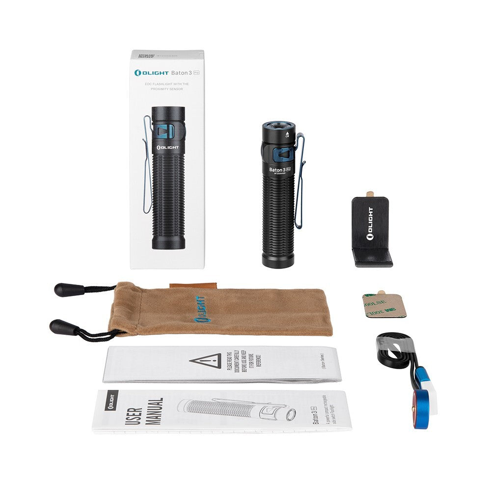 Rechargeable LED Flashlight 1500 Lumens with Magnetic Charging & Stand
