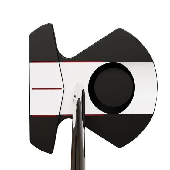 Golf Putter with Steel Shaft & Oversized Grip - Zero Torque Design