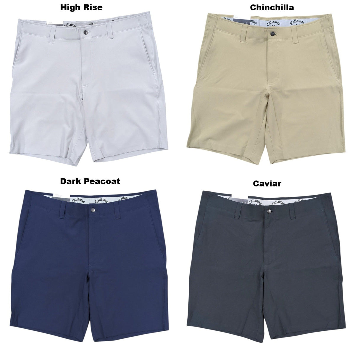 Men's Golf Shorts with Moisture-Wicking Performance and Pockets - Regular Fit