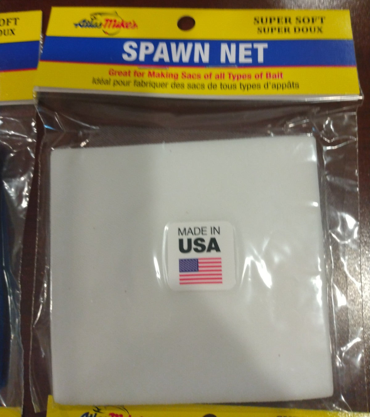 Fishing Net Square 4x4 Inch - 50 Pack for Salmon & Trout, Multiple Colors