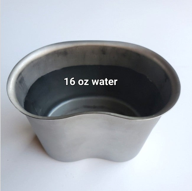 Genuine US Military 1 Quart Stainless Steel Canteen Cup - Heavy Duty, New