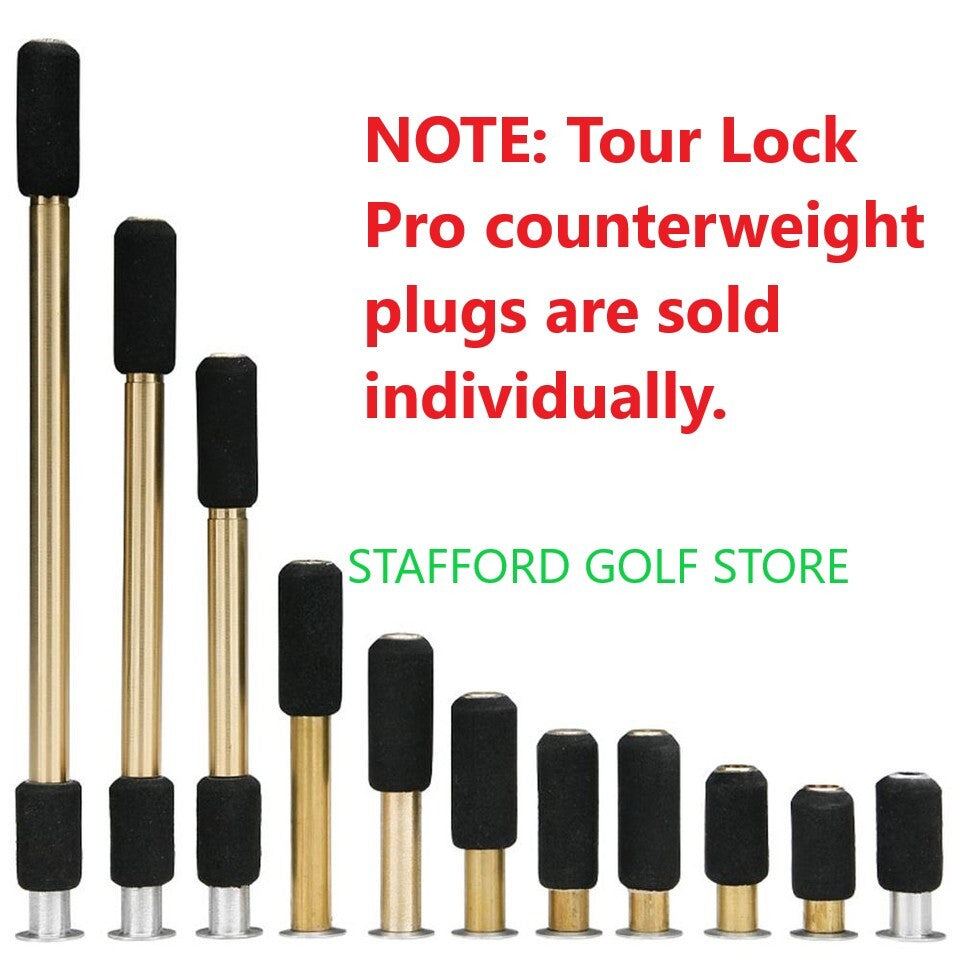 Golf Club Counter Weight Plugs Adjustable Swing Balance System - All Weights