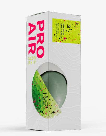 Vice Pro Air Neon Drip Limited Edition Golf Balls - Multiple Quantity Options
