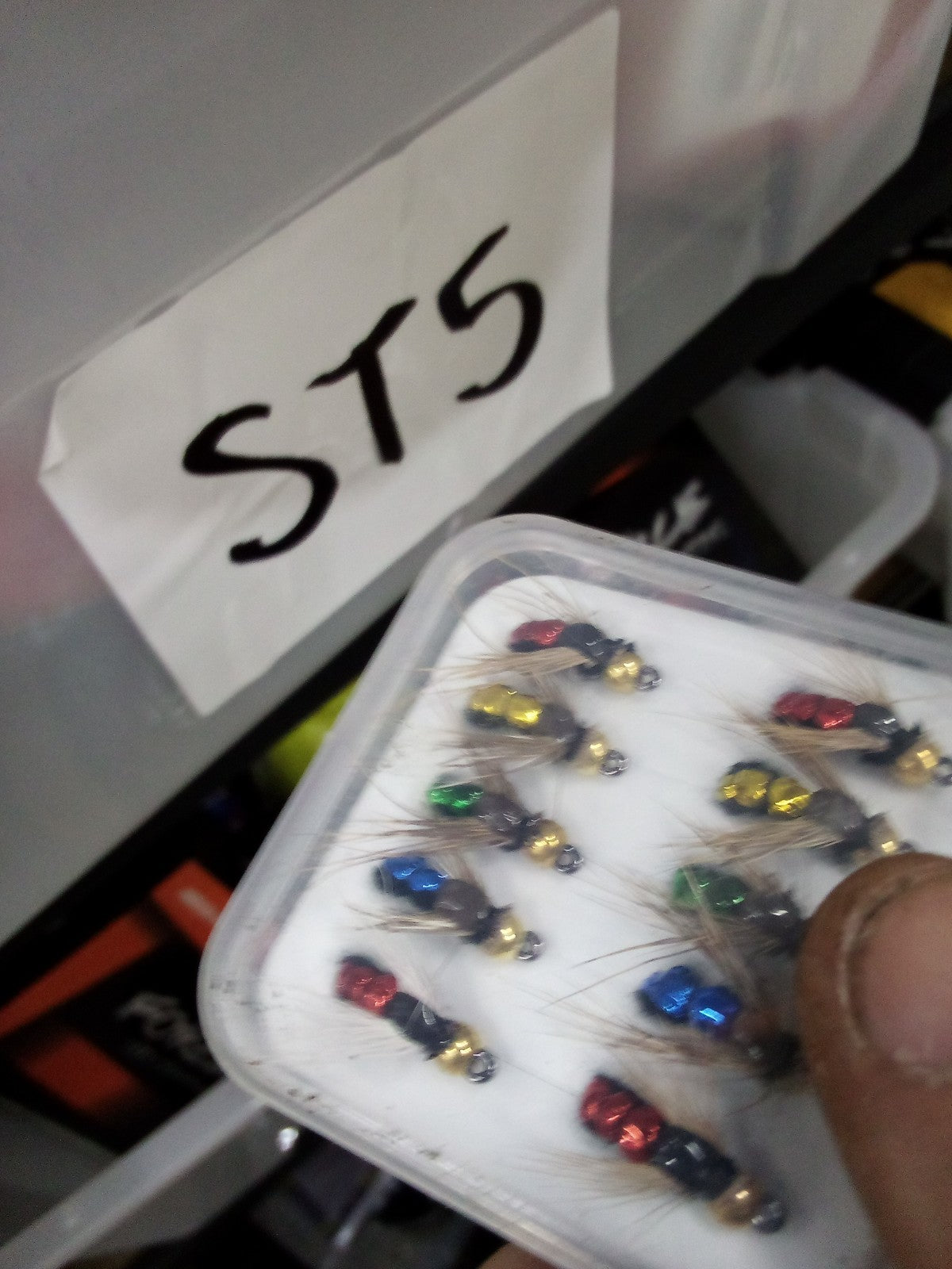 10 Pack Fly Fishing Bait Hooks Shiny Design for Catching Fish