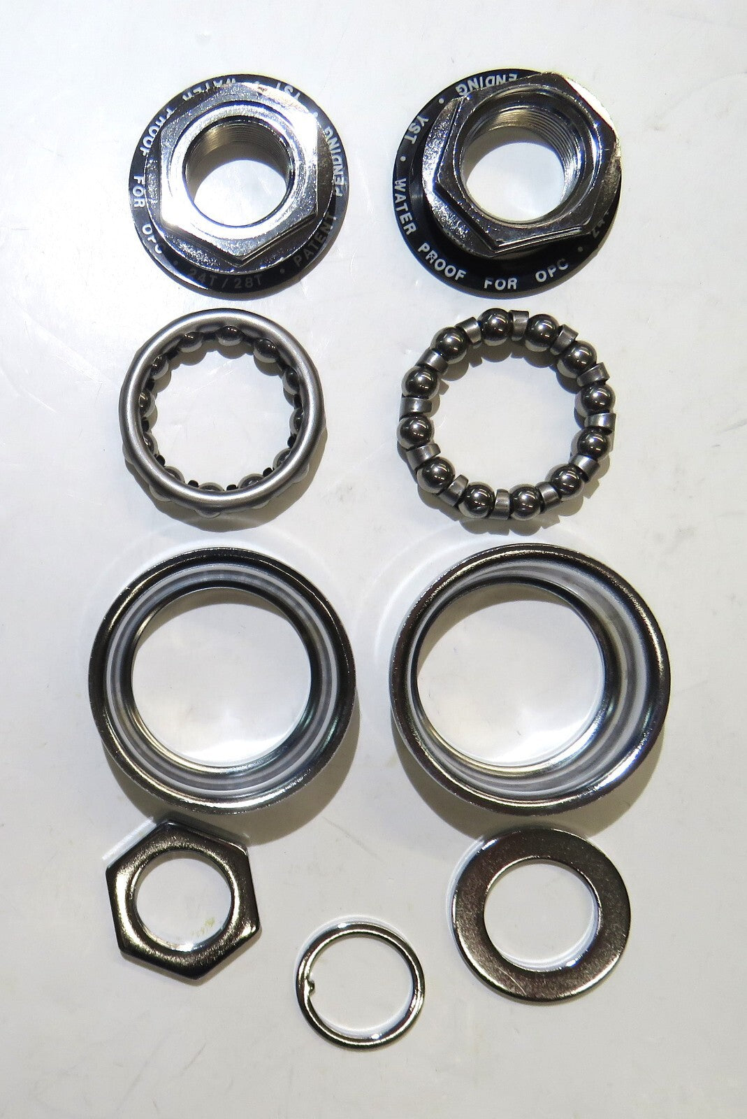 Bicycle Bottom Bracket Crank Parts for 1 Piece Cranks 24 TPI - Durable Bike Component