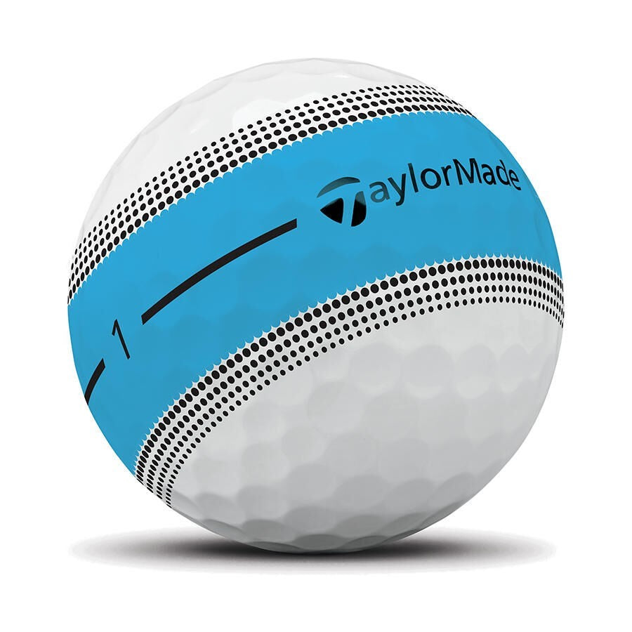 Blue Golf Balls - Tour Response Stripe Microcoating & Alignment