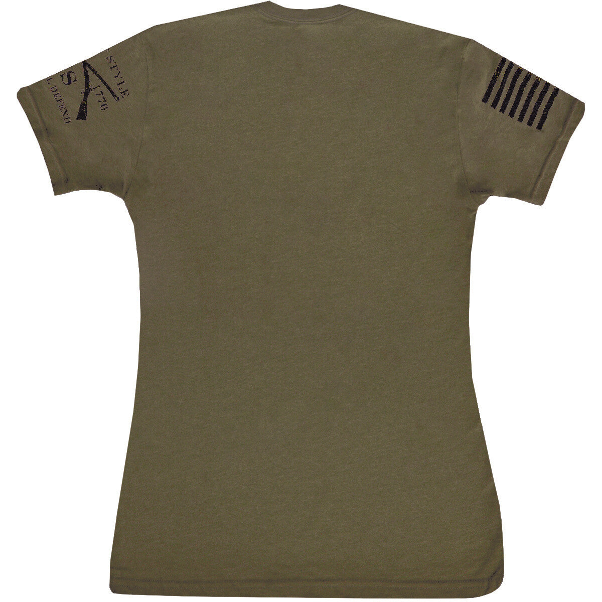 Military Green T-Shirt for Men - Wingman Style, All Sizes