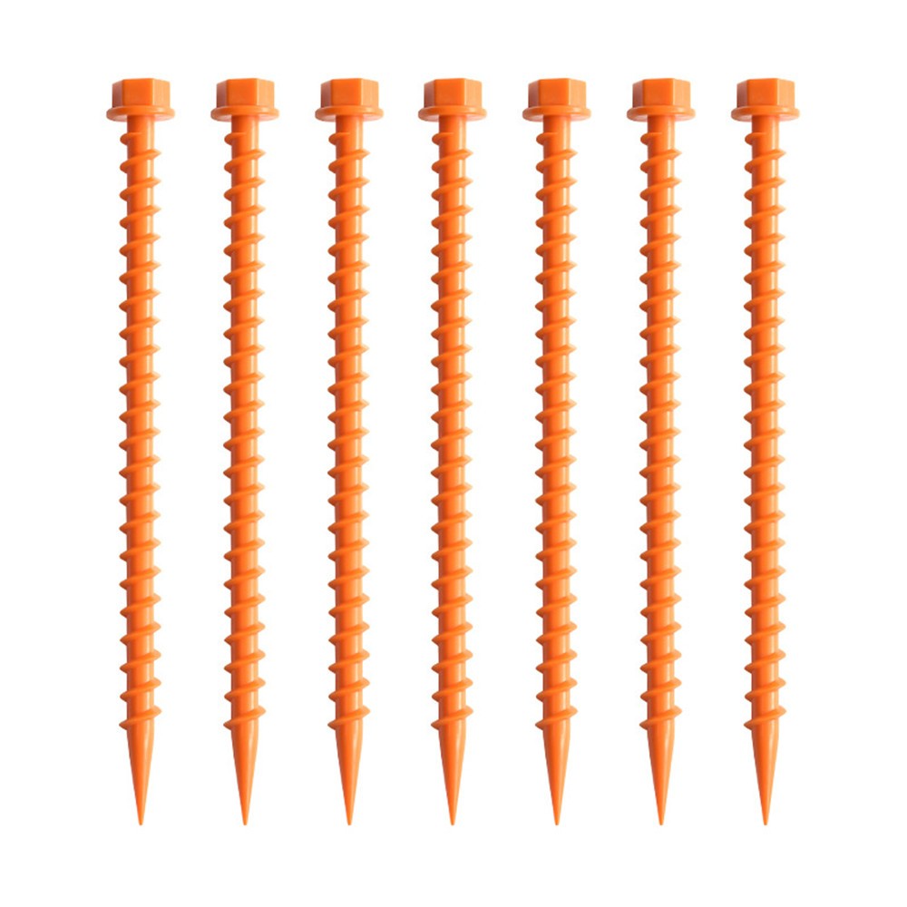 Heavy Duty Tent Stakes 10-Pack Camping Spikes Canopy Anchors Ground Pegs