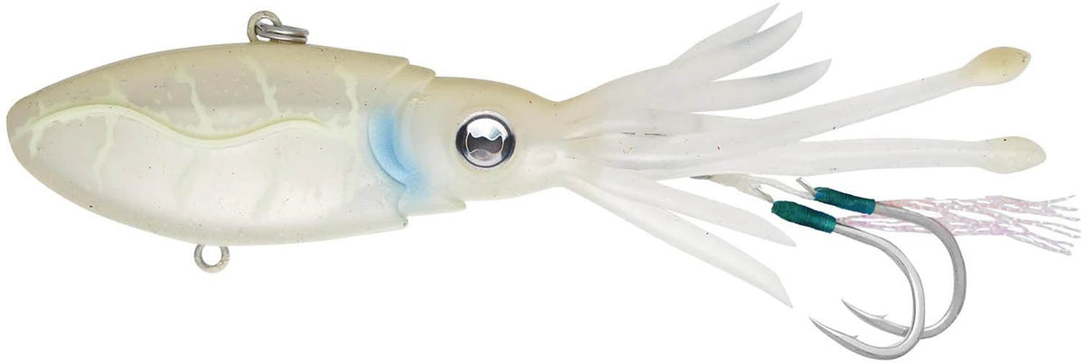 Saltwater Squid Jig Vibe Lure 6 Inch for Casting and Jigging