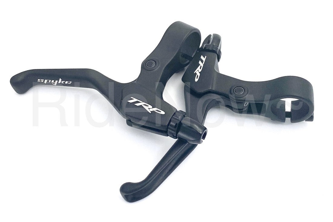 MTB Brake Lever Set Long Pull Black for Mountain Bikes - Pair