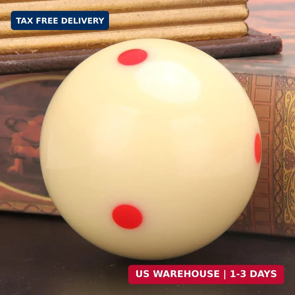 Red Dot Cue Ball - AAA-Grade Billiard Training Ball