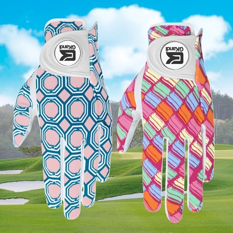 Women’s Golf Gloves with Ball Marker 2 Pack Breathable & Comfortable