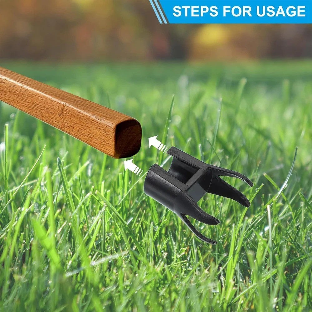 Golf Ball Retriever 4-Prong Pick Up Tool for Practice & Training