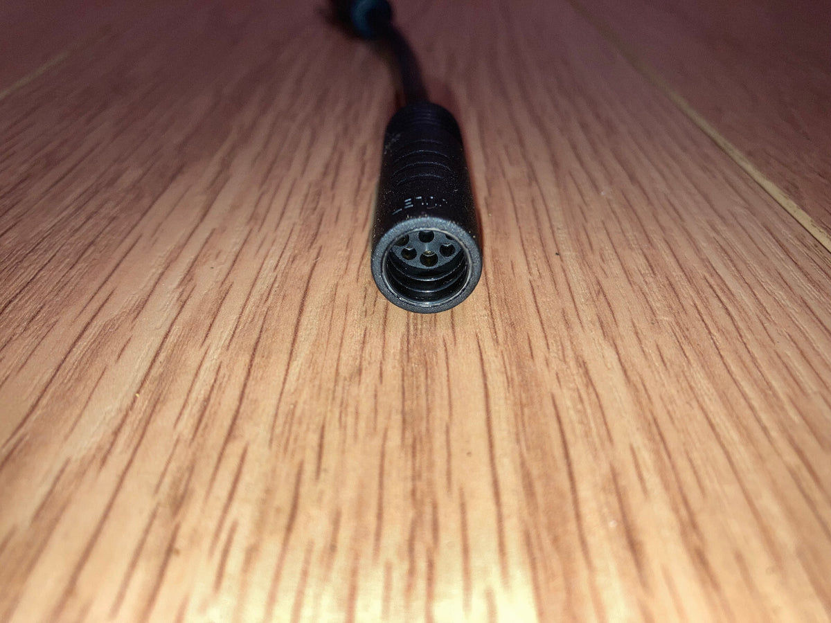 Male to Female Ebike Motor Cable Adapter Z916 to Z910 - 8 Inch