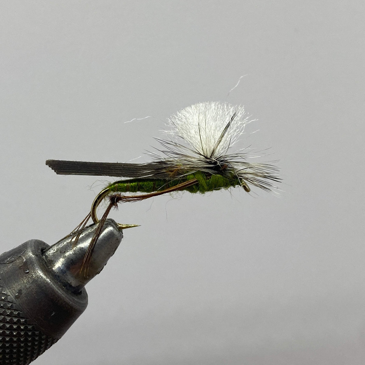 Fishing Flies - Terrestrial Hopper Olive 12-Pack for Trout & Bass