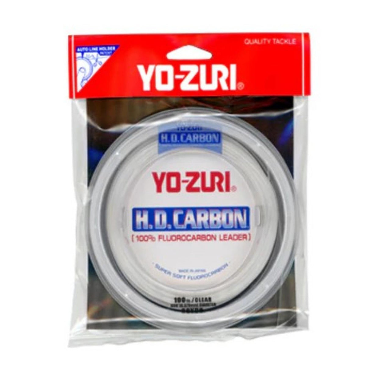 Fluorocarbon Fishing Leader Spools - Clear & Pink, 10-20 lb, 30 yd