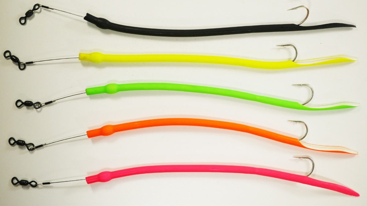 Baby Cuda Tube Lure - Multi-Color Soft Bait for Freshwater & Saltwater Fishing