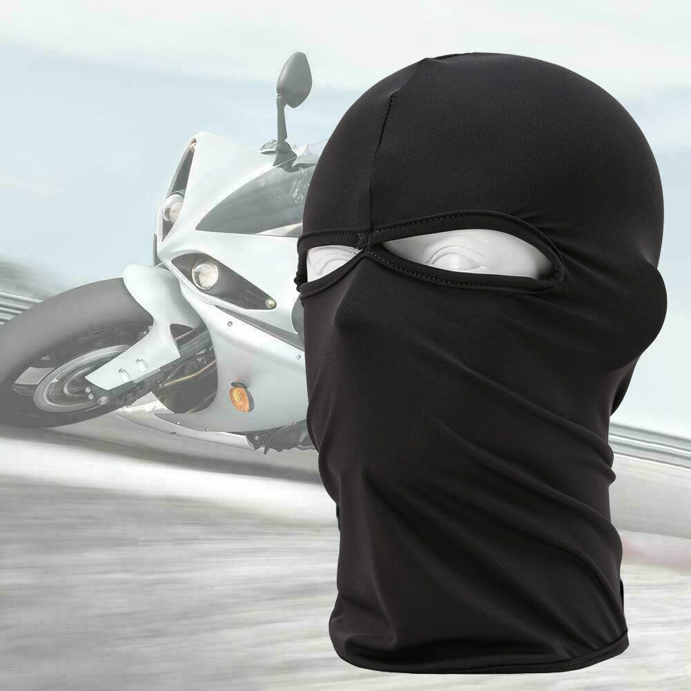 Mens Tactical Full Face Mask Balaclava Ski Motorcycle Sun Hood 2 Pack