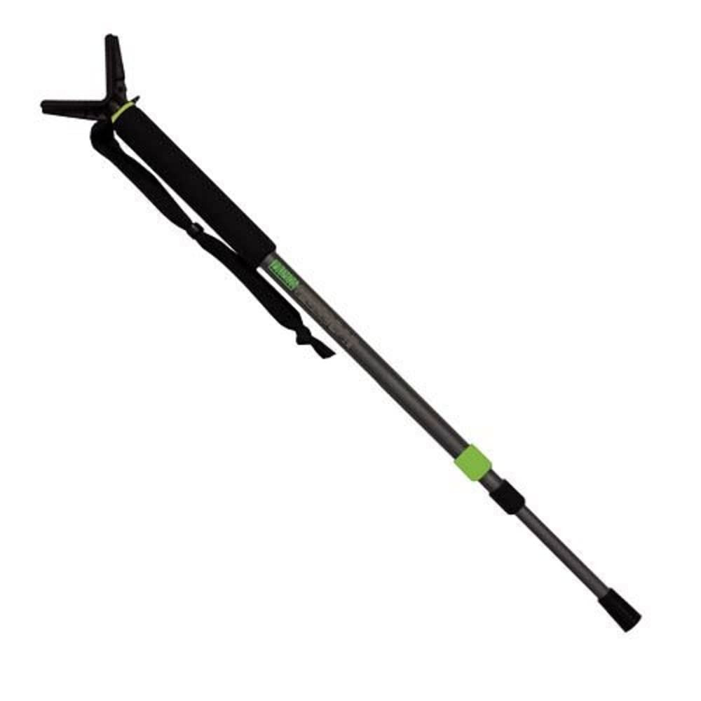 Adjustable Hunting Monopod Shooting Stick 25-62 Inches Black