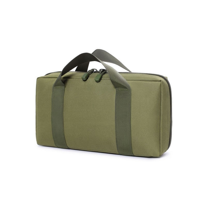Tactical Gun Case for Handgun and Magazine Storage – Rugged Nylon Range Bag