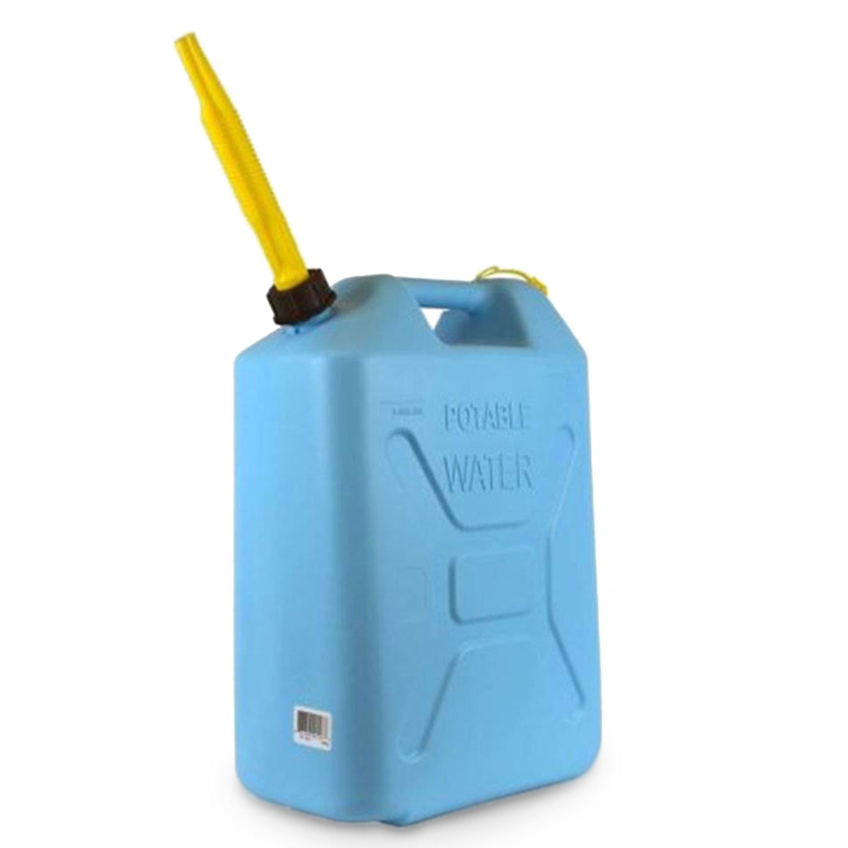 Military Style 5 Gallon Water Can Container with Reversible Spout, 2 Pack