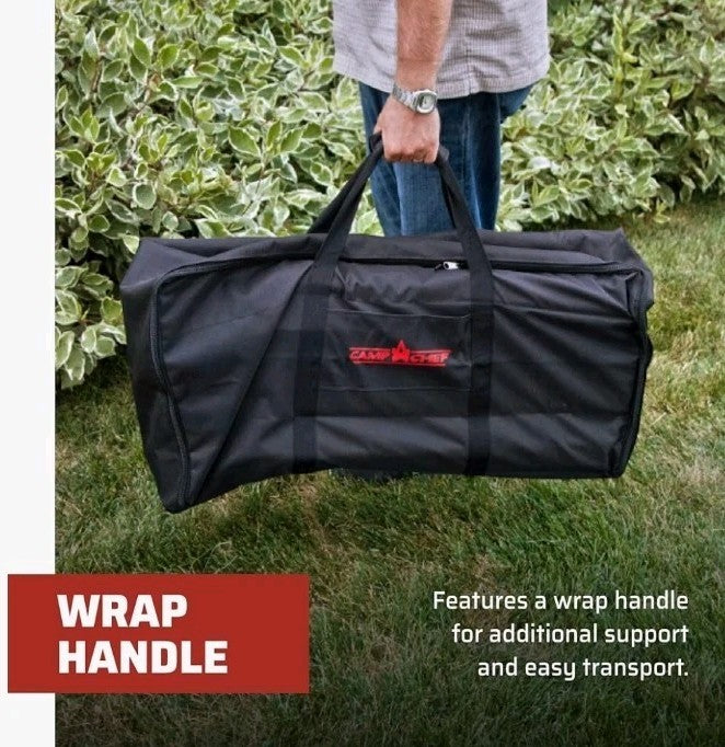 Camp Chef Two Burner Camping Stove Carry Bag - Heavy-Duty Weather-Resistant Storage